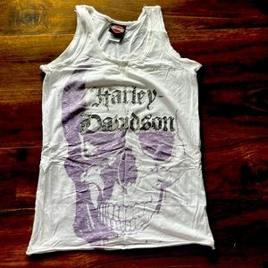 Harley Davidson Skull Tank